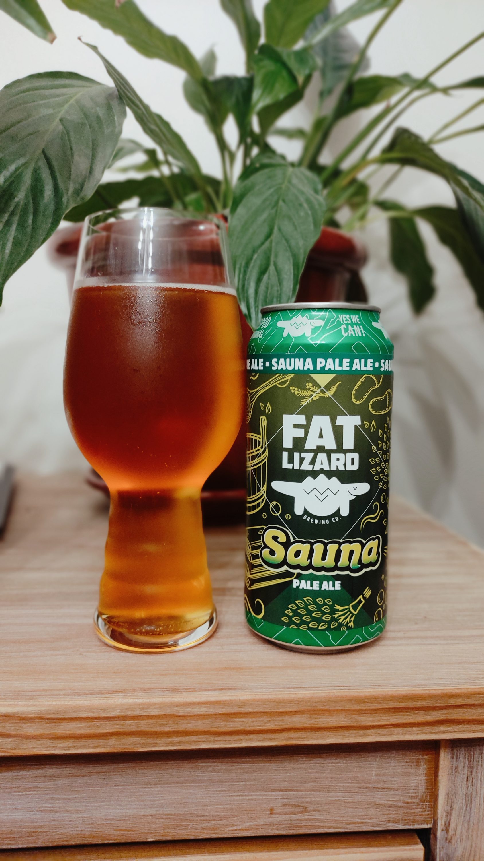 Fat Lizard Sauna Pale Ale - Olutsivu