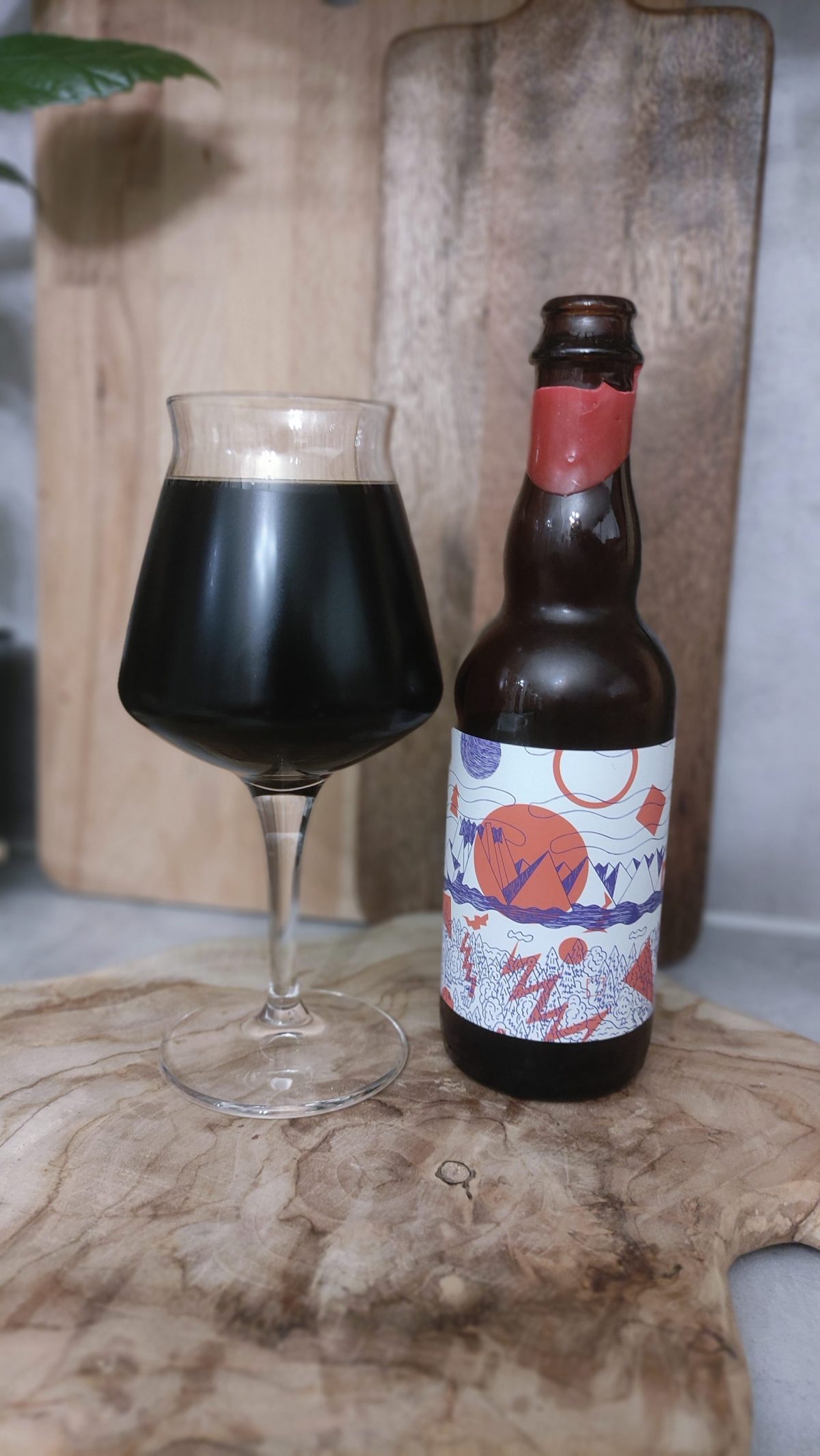 Kuva oluesta Zichovec Stout Rum 2021