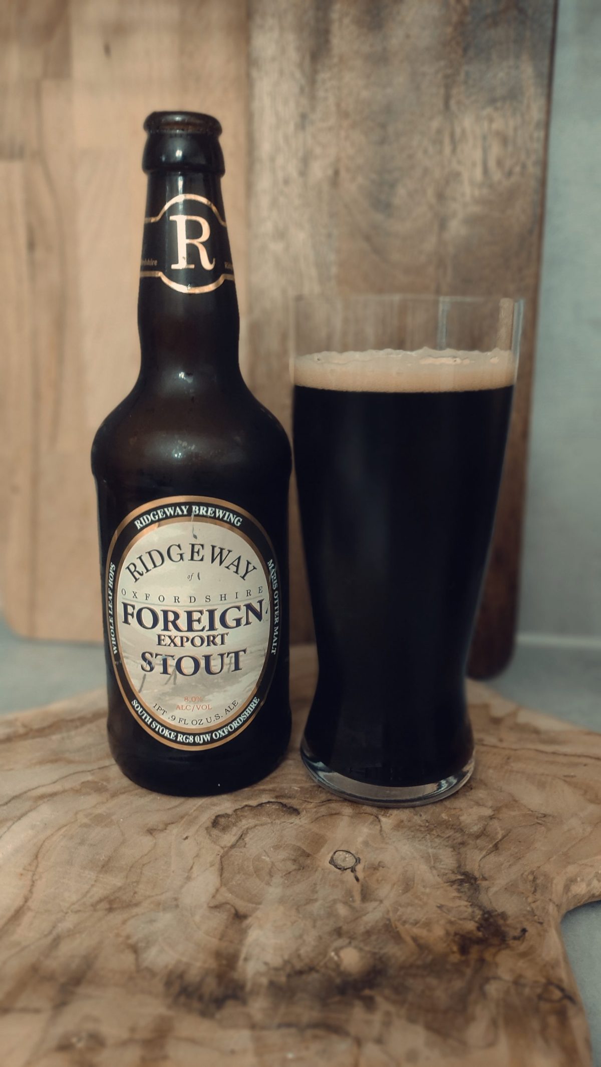 Kuva oluesta Ridgeway Foreign Export Stout