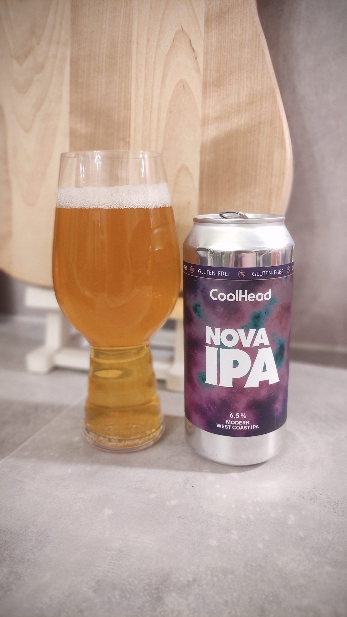 Kuva oluesta CoolHead Nova IPA