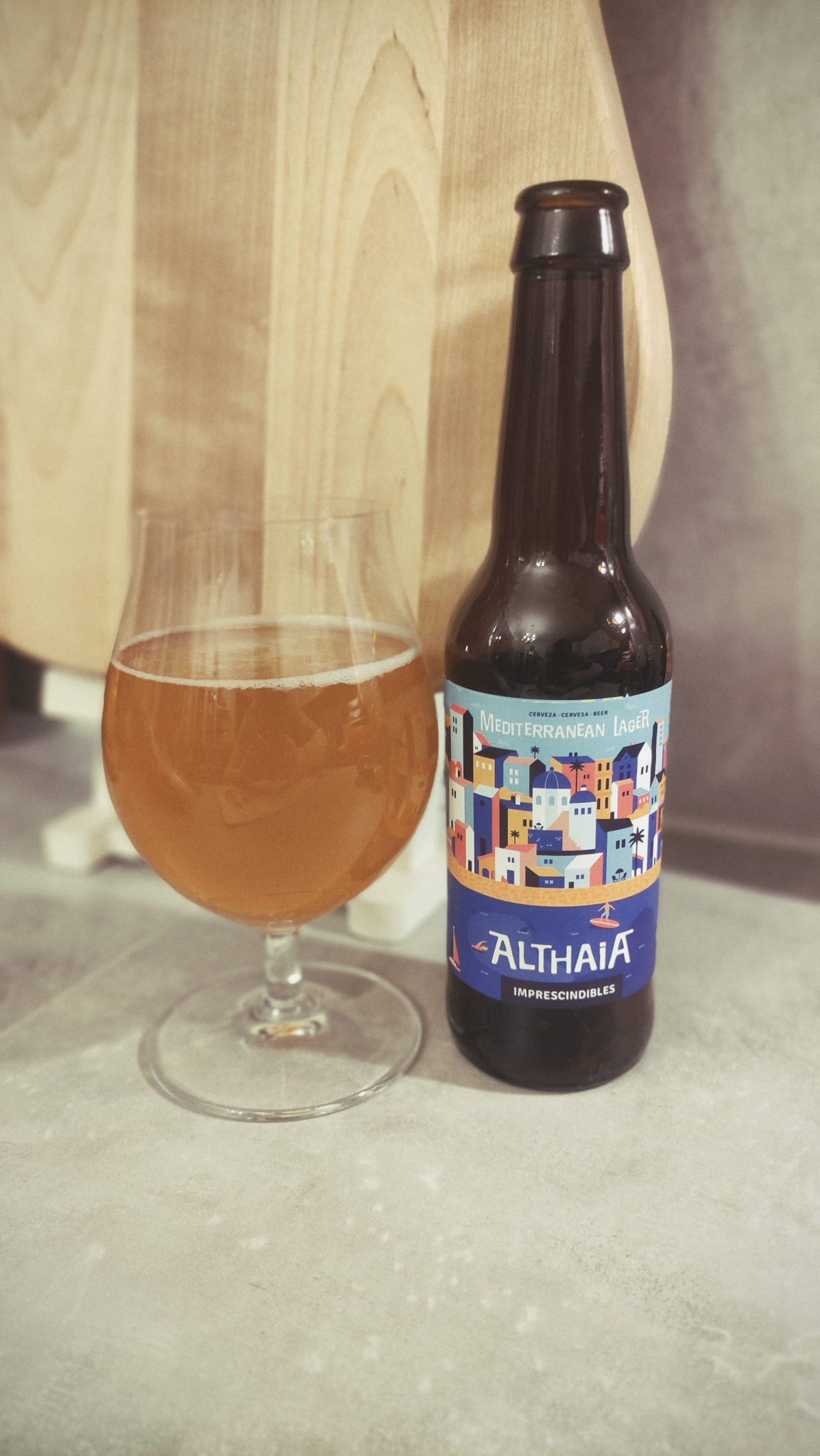 Kuva oluesta Althaia Mediterranean Lager