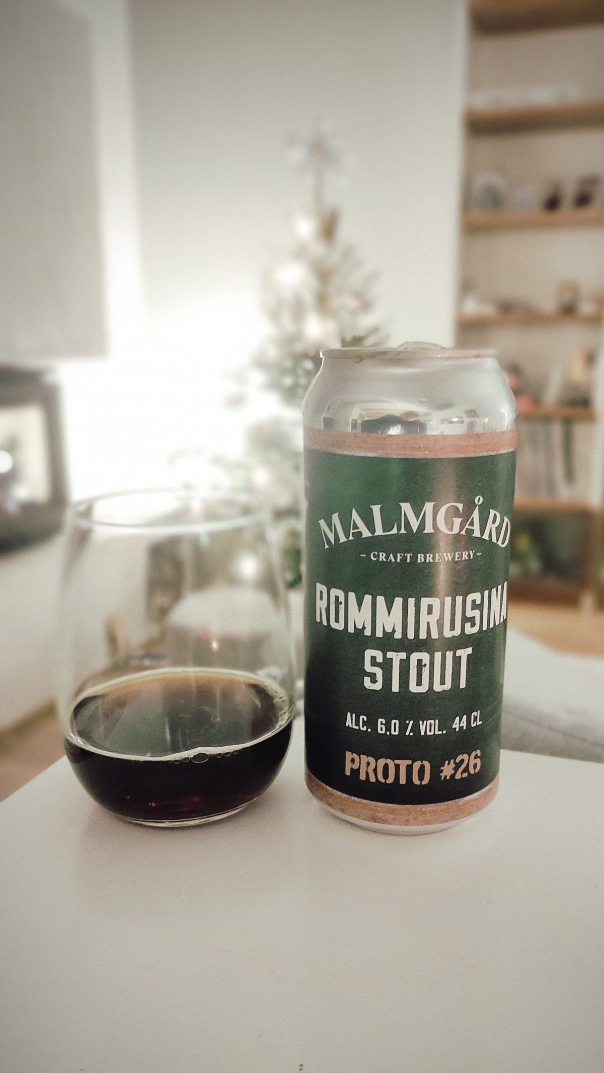 Kuva oluesta Malmgård Proto #26 Rommirusina Stout