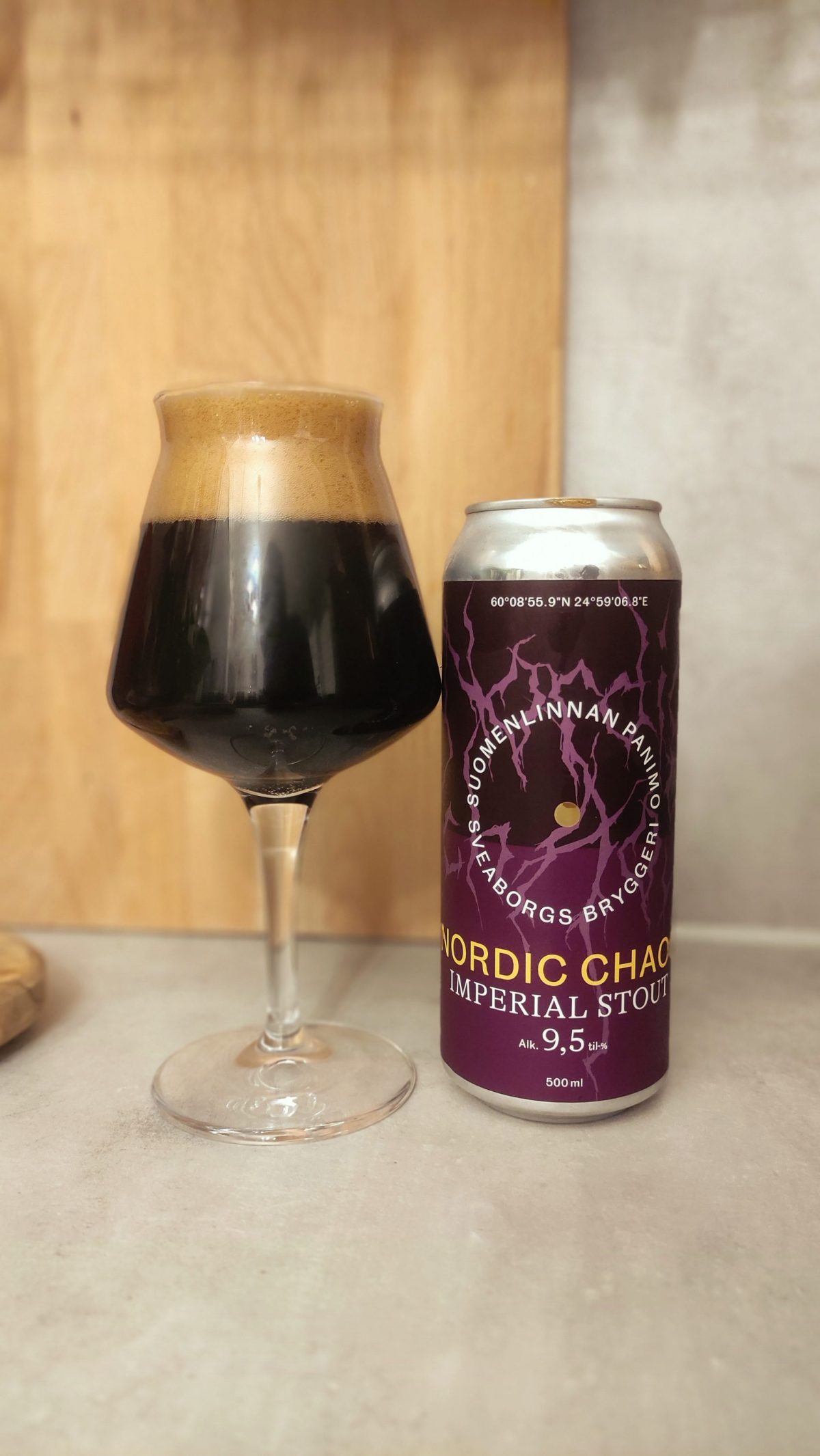 Kuva oluesta Suomenlinnan Panimo x Manchester Marble Brewery Nordic Chaos