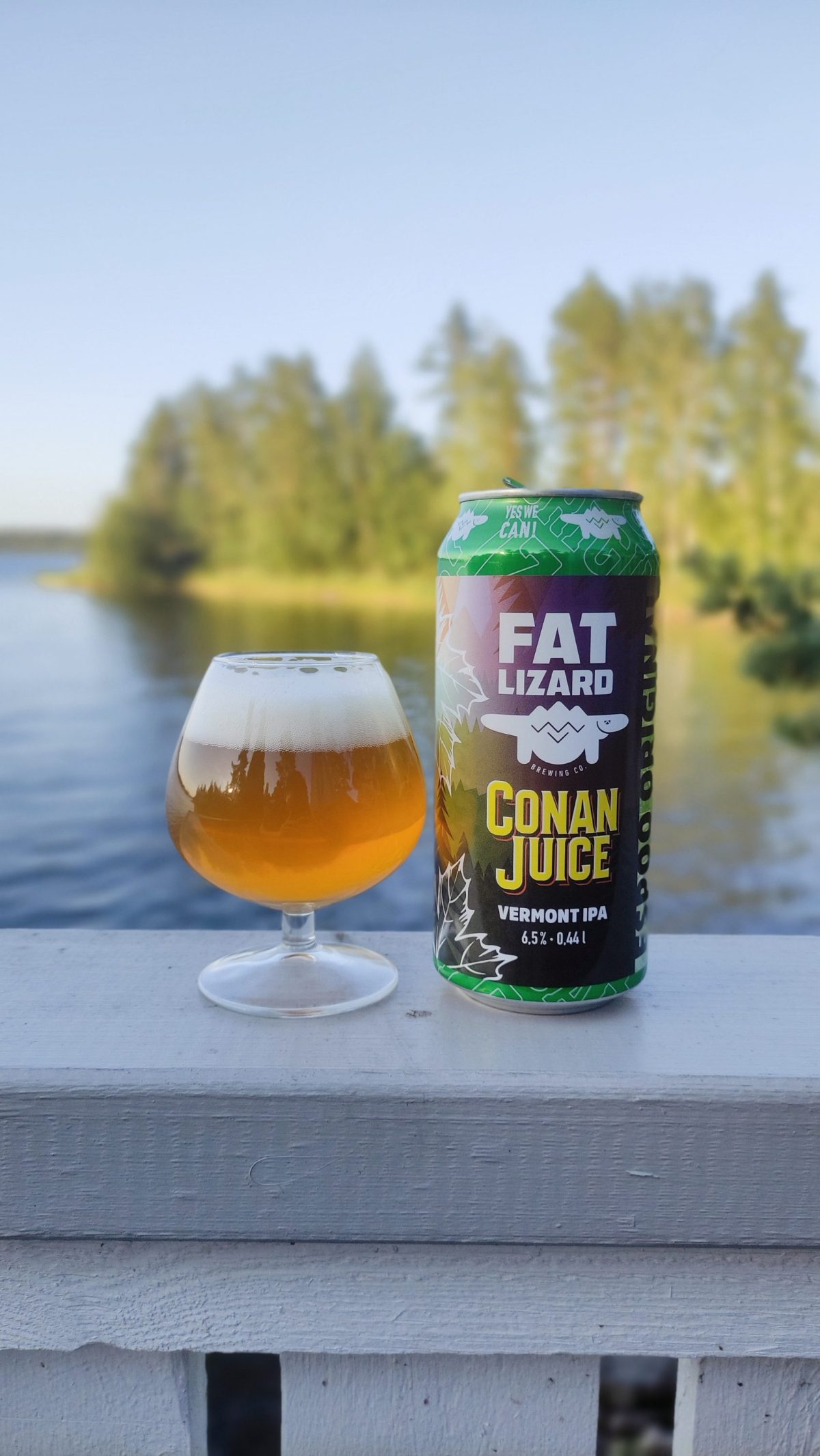 Kuva oluesta Fat Lizard Conan Juice