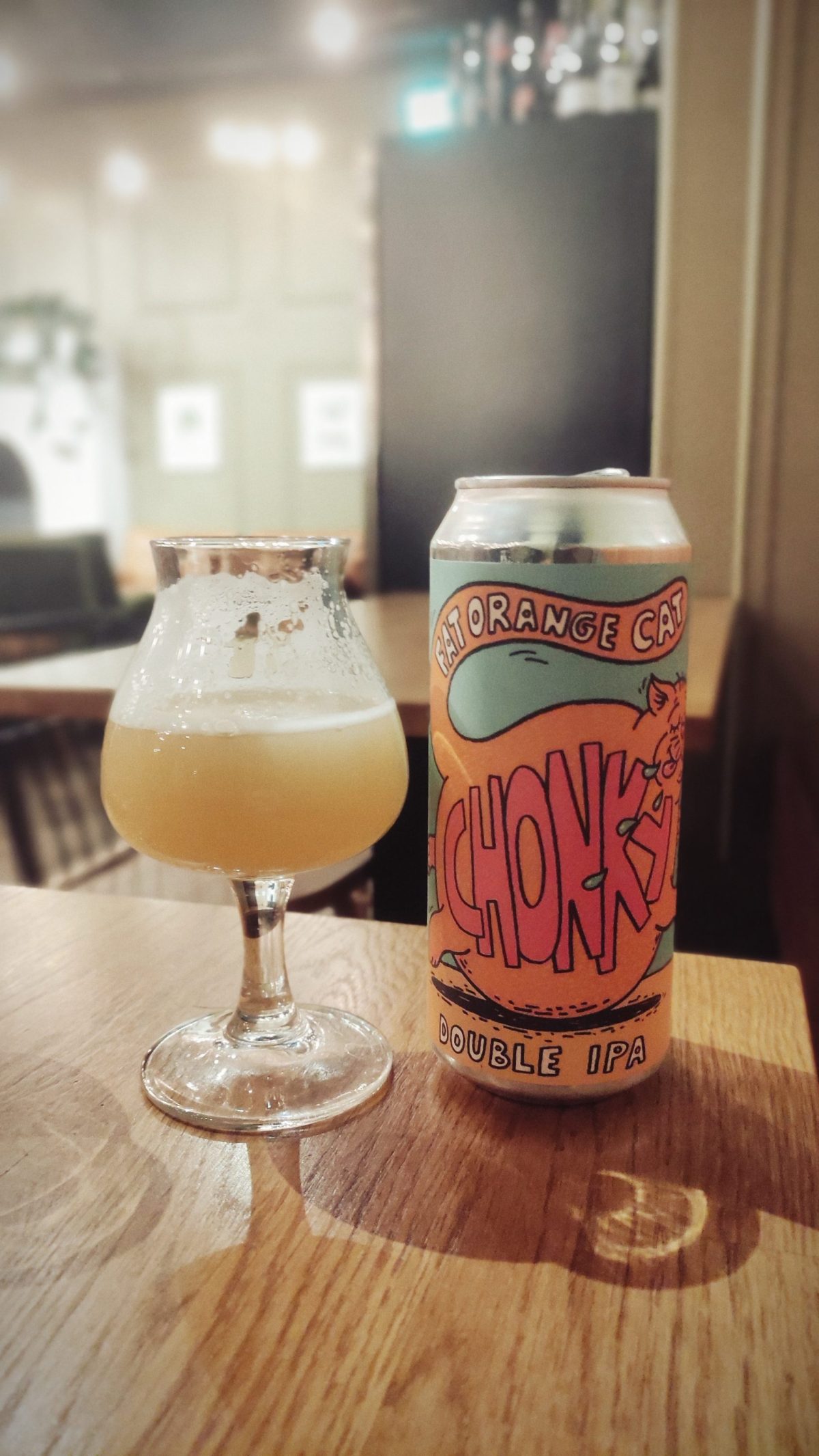 Kuva oluesta Fat Orange Cat Brew Co. Chonky