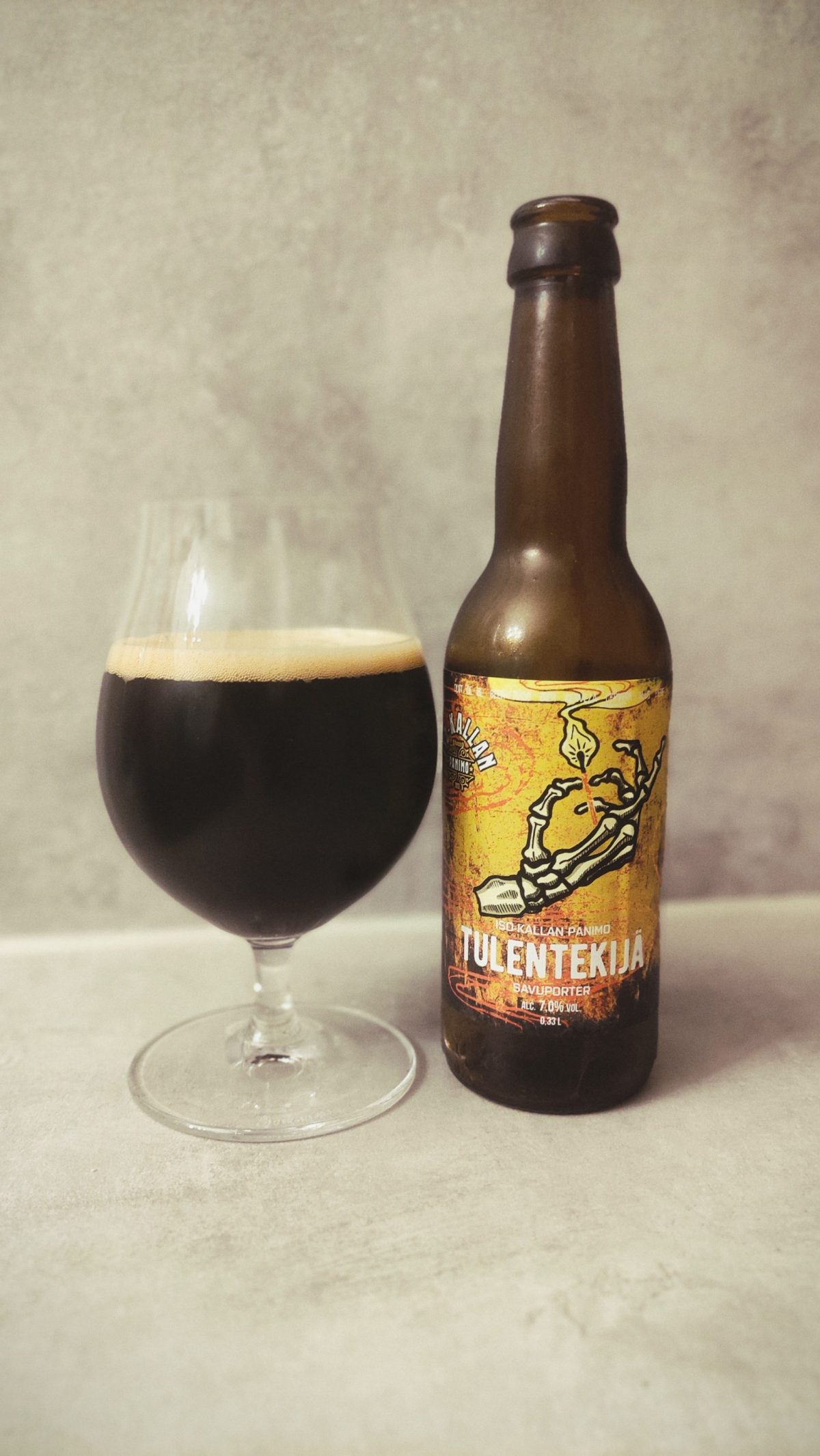 Kuva oluesta Iso-Kallan Panimo Tulentekijä