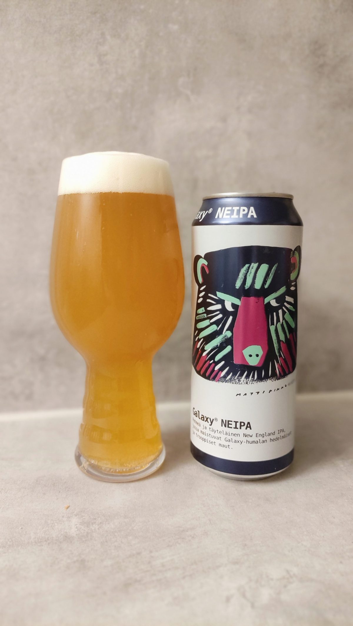 Kuva oluesta Karhu Galaxy NEIPA
