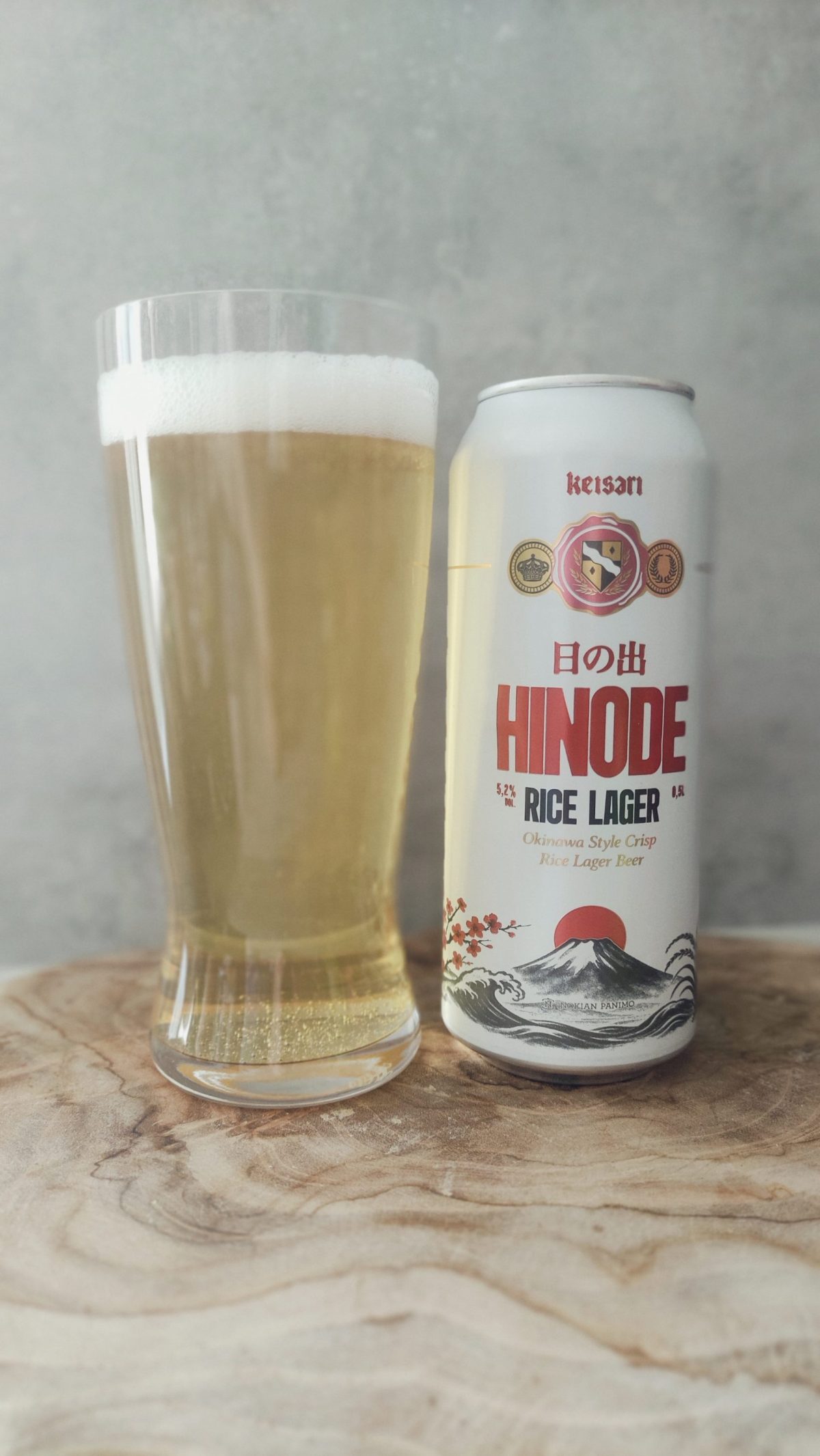Kuva oluesta Nokian Panimo Keisari Hinode Rice Lager