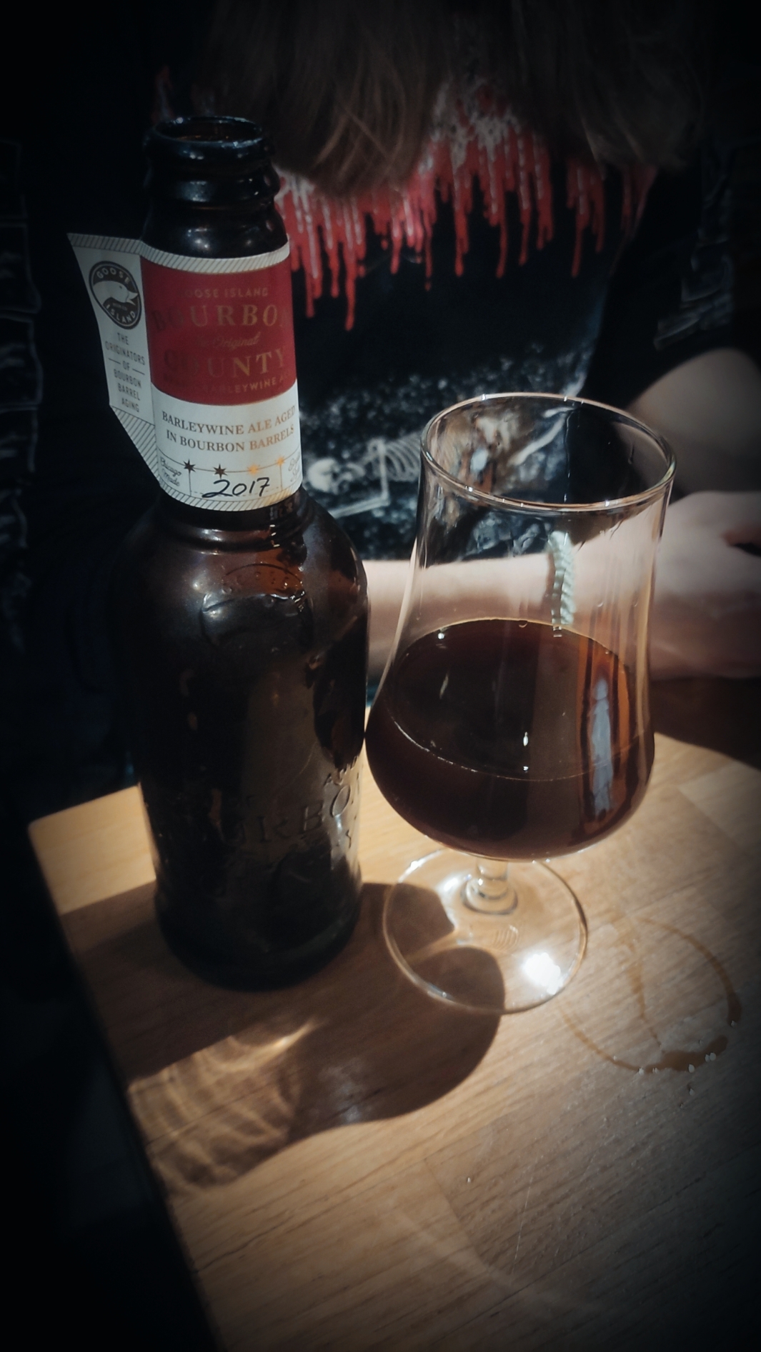 Kuva oluesta Goose Island Bourbon County Brand Barleywine (2017)